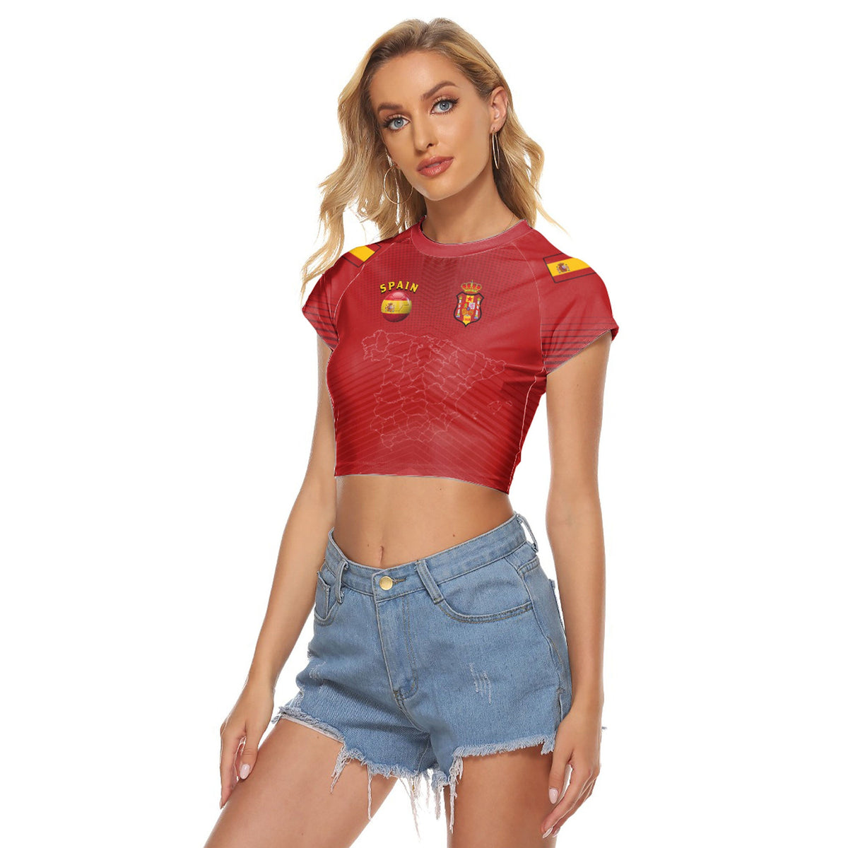 Spain Cropped Shirt Collection