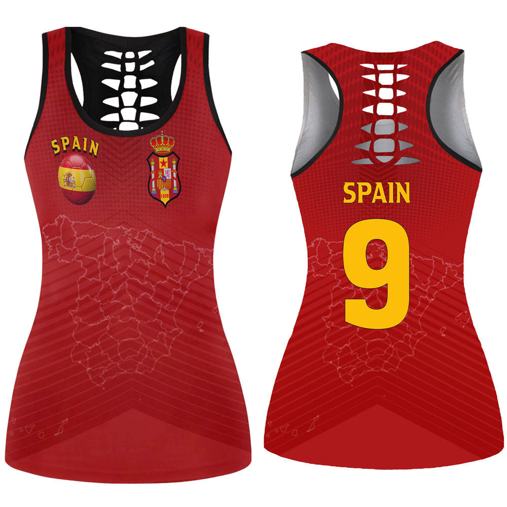 Spain Football Women Clothes
