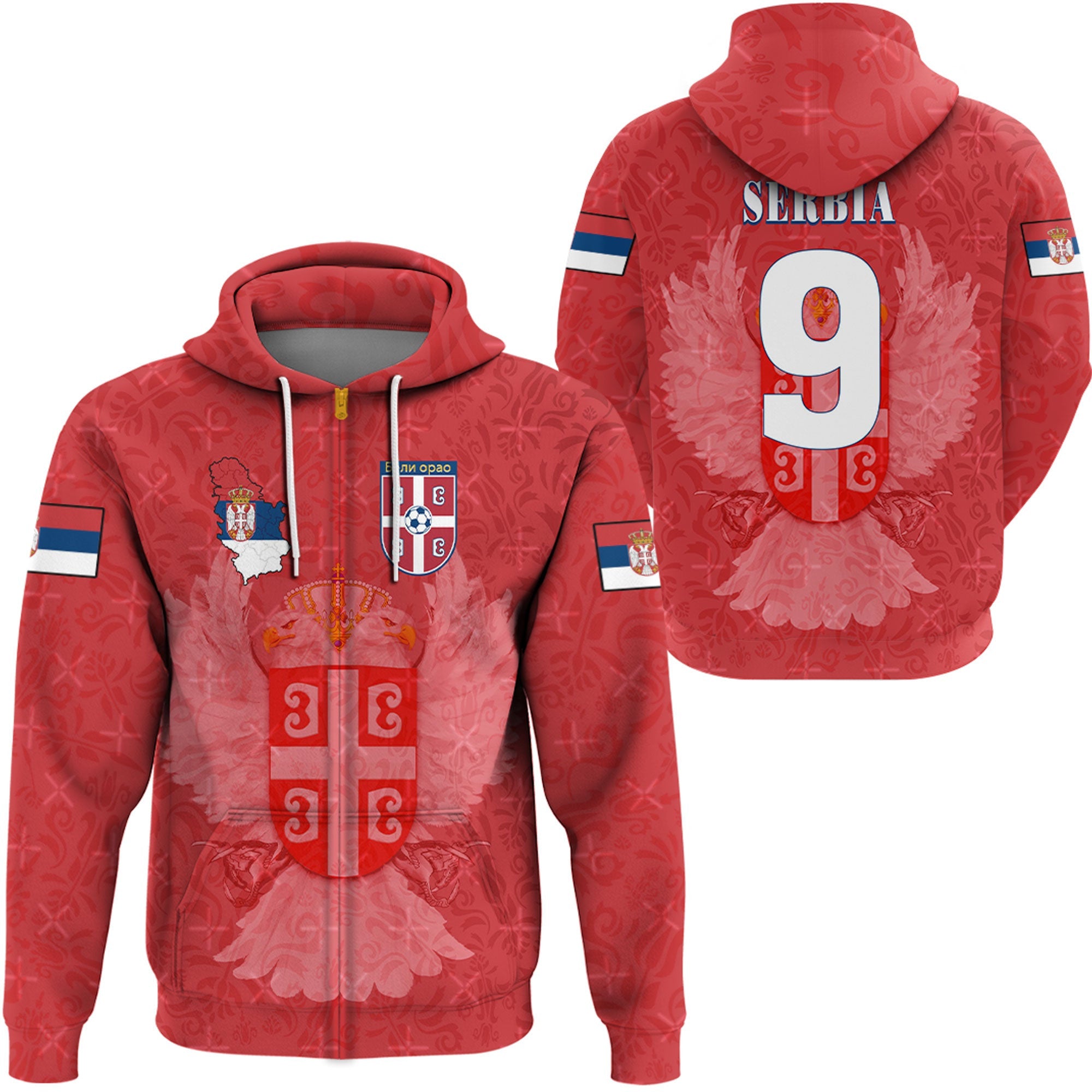 serbia-soccer-style-zip-hoodie