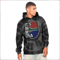 Custom African Hoodie South Africa Its In My DNA Tie Dye Style - Wonder Print Shop