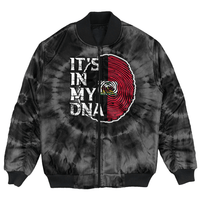 Wonder Print Shop Jacket - Haiti 1964 Bomber Jacket It's In My DNA Tie Dye Style - Wonder Print Shop