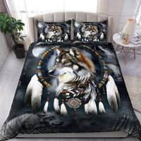 Wolf Native American 3D All Over Printed Bedding Set - Wonder Print Shop