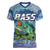 Bass Fishing is Life Hook Sport Largemouth Blue Women V Neck T Shirt - Wonder Print Shop