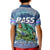 Bass Fishing Polo Shirt Fishing is Life Hook Sport Largemouth Blue for Kid - Wonder Print Shop