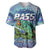 Bass Fishing is Life Hook Sport Largemouth Blue Baseball Jersey LT9 - Wonder Print Shop