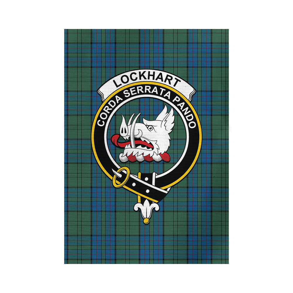 scottish-lockhart-clan-crest-tartan-garden-flag
