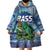 Bass Fishing is Life Hook Sport Largemouth Blue Wearable Blanket Hoodie - Wonder Print Shop
