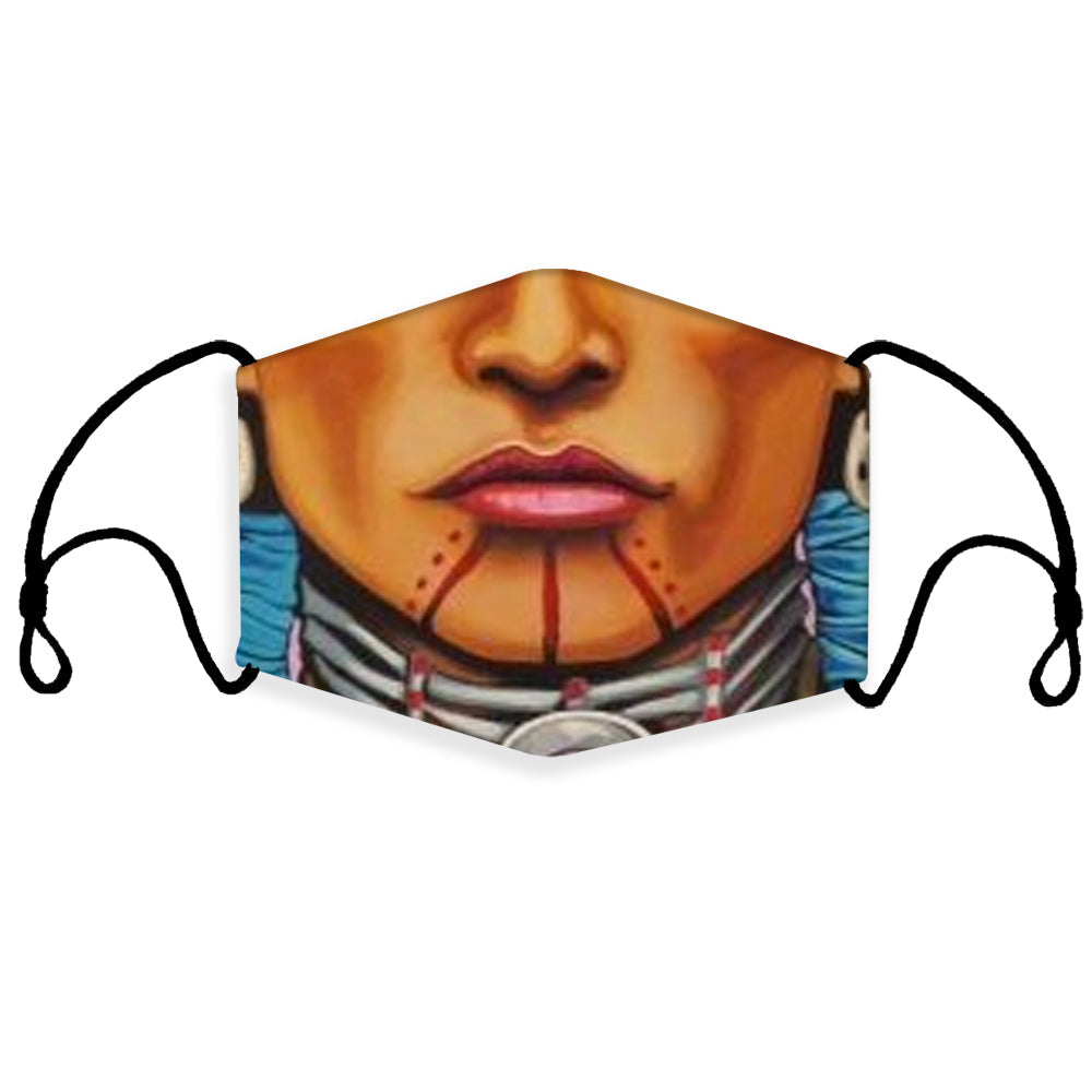 face-painting-native-american-3d-mask-with-1-filter