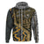 Deer Hunting Grunge Pattern Hoodie - Wonder Print Shop