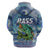 Bass Fishing is Life Hook Sport Largemouth Blue Hoodie - Wonder Print Shop