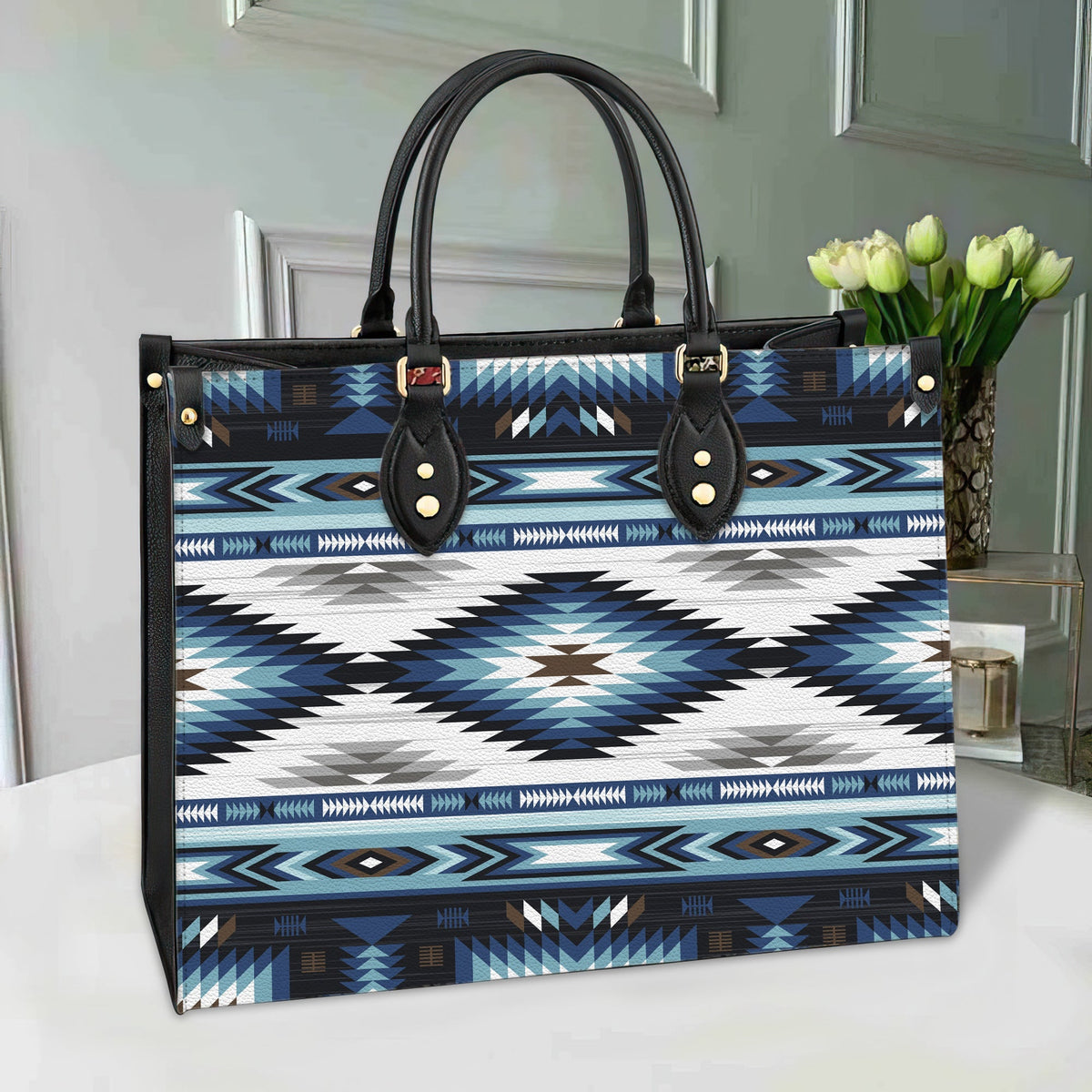 native-american-blue-colors-pattern-leather-bag