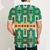 Green Tribe Design Native American Polo T Shirt 3D LT10 - Wonder Print Shop