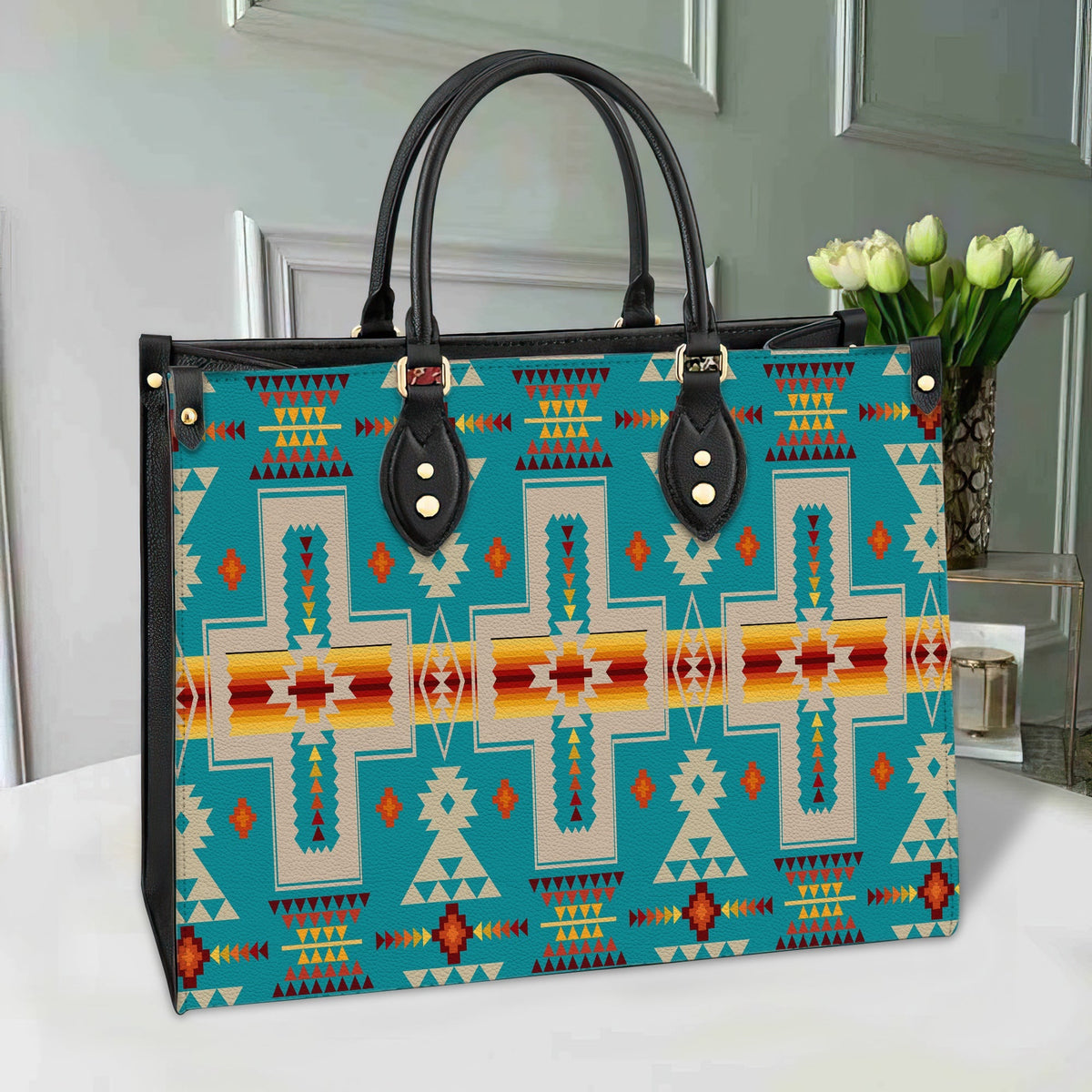native-american-turquoise-tribe-leather-bag
