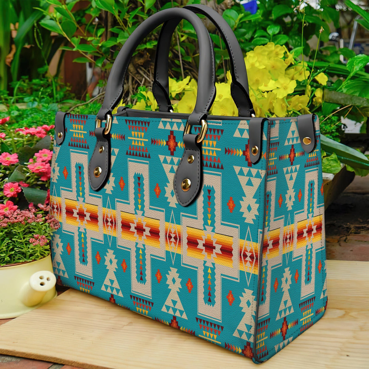 native-american-turquoise-tribe-leather-bag