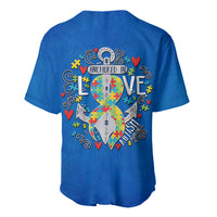 Autism Awareness Month Marine Life - Anchor In Love Baseball Jersey TS07 - Wonder Print Shop