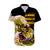 (Custom Personalised) Bass Fishing Yellow Hawaiian Shirt - Wonder Print Shop