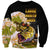 (Custom Personalised) Bass Fishing Yellow Sweatshirt - Wonder Print Shop