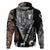 Deer Hunting Deciduous Forest Pattern Hoodie - Wonder Print Shop