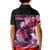 Custom Bass Fishing Polo Shirt Red for Kid - Wonder Print Shop
