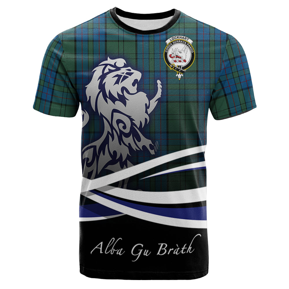 scottish-lockhart-clan-crest-scotland-lion-tartan-t-shirt