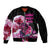 (Custom Personalised) Bass Fishing Red Bomber Jacket LT9 - Wonder Print Shop