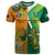 Custom Ireland and Australia Rugby Sevens Irish Sevens Mix Aussie Sevens T Shirt - Wonder Print Shop