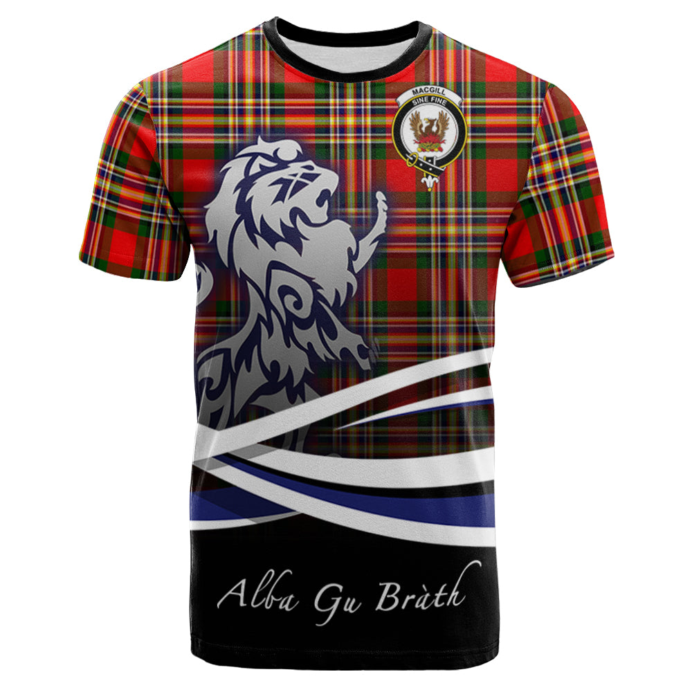 scottish-macgill-modern-clan-crest-scotland-lion-tartan-t-shirt
