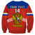 (Custom Text And Number) Russia Hockey 2023 Red Sporty Style Sweatshirt - Wonder Print Shop
