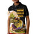 Largemouth Bass Fishing Polo Shirt Yellow for Kid - Wonder Print Shop