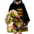 Largemouth Bass Fishing Yellow Wearable Blanket Hoodie - Wonder Print Shop