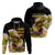 Largemouth Bass Fishing Yellow Hoodie - Wonder Print Shop