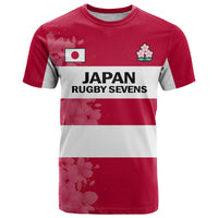 Japan Rugby 7s Japanese Cherry Blossom T Shirt - Wonder Print Shop