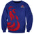 (Custom Personalised) France Rugby 7s 2023 Les Bleus Roosters Sweatshirt - Wonder Print Shop