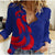 (Custom Personalised) France Rugby 7s 2023 Les Bleus Roosters Women Casual Shirt - Wonder Print Shop