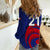 (Custom Personalised) France Rugby 7s 2023 Les Bleus Roosters Women Casual Shirt - Wonder Print Shop