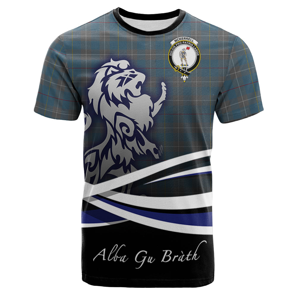 scottish-mckerrell-of-hillhouse-dress-clan-crest-scotland-lion-tartan-t-shirt