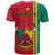 Custom Cameroon Happy Unity Day Cameroun Coat Of Arms T Shirt - Wonder Print Shop