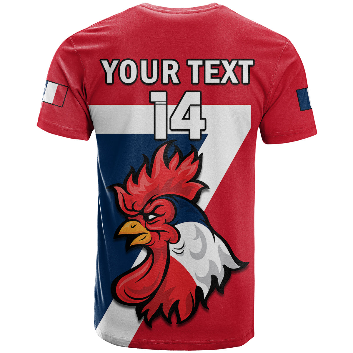 Custom France Rugby 7s Sporty Style T Shirt - Wonder Print Shop