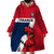 (Custom Text And Number) France Rugby 7s Sporty Style Wearable Blanket Hoodie - Wonder Print Shop