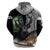 Deer Hunting A Mystical Deer With Large Antler Within A Forest Winter Forest Pattern Hoodie - Wonder Print Shop
