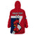 (Custom Text And Number) France Rugby 7s Sporty Style Wearable Blanket Hoodie - Wonder Print Shop