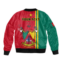 (Custom Personalised) Cameroon Happy Unity Day Cameroun Coat Of Arms Bomber Jacket - Wonder Print Shop