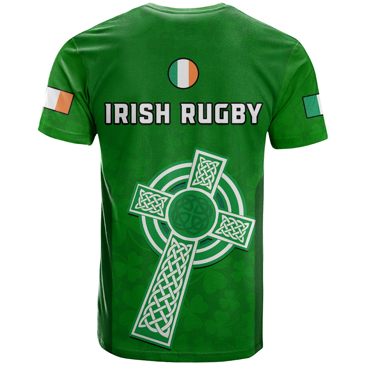 Ireland Rugby Go Shamrocks T Shirt - Wonder Print Shop