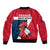 France Rugby 7s Sporty Style Sleeve Zip Bomber Jacket - Wonder Print Shop