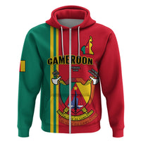 Cameroon Hoodie Happy Unity Day Cameroun Coat Of Arms - Wonder Print Shop