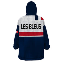 France Rugby 7s Le XV de France Wearable Blanket Hoodie - Wonder Print Shop