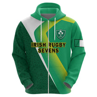 Custom Ireland Rugby 7s Celtic Cross Shamrock Hoodie - Wonder Print Shop