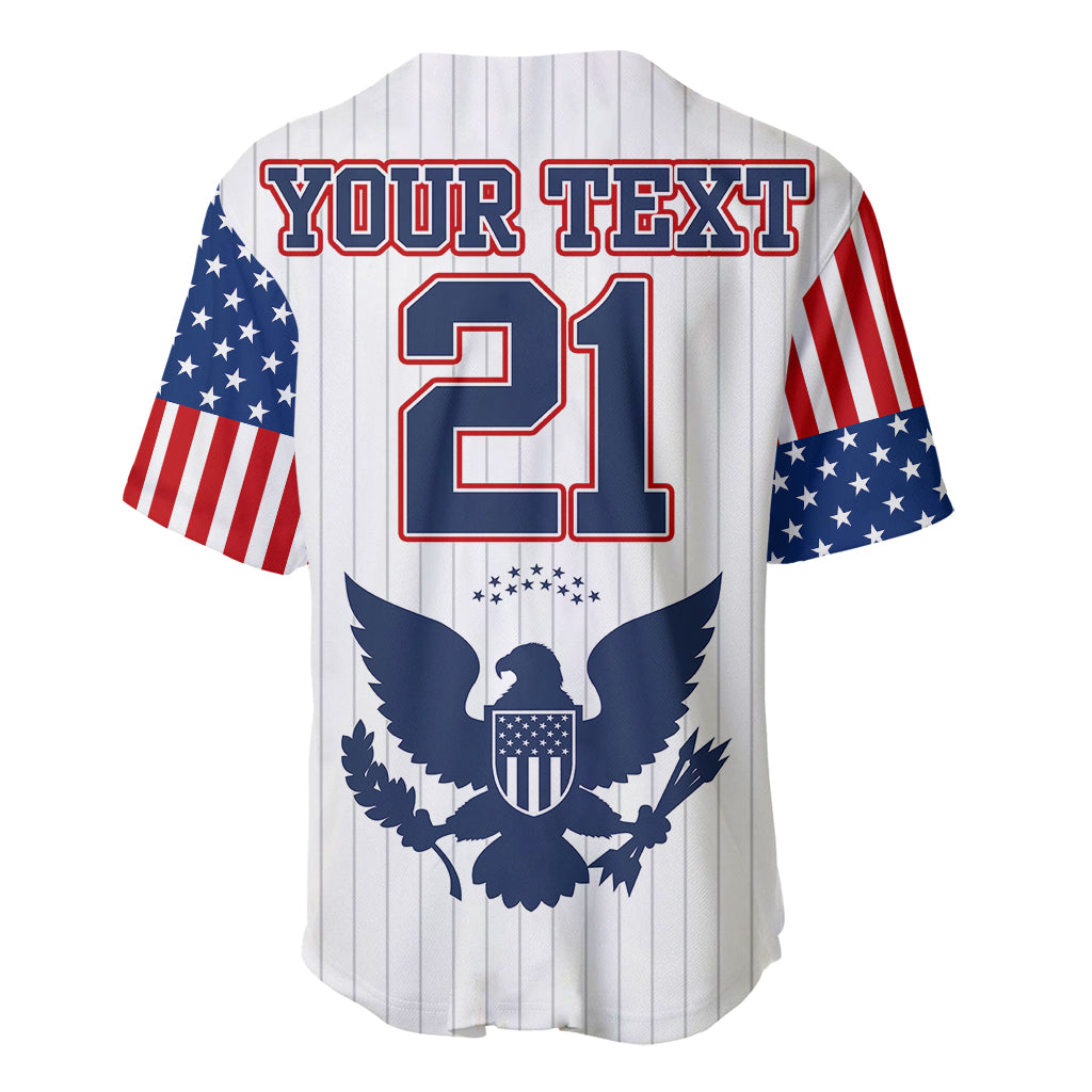 (Custom Personalised) United States 2023 Baseball Classic Uniform USA Flag Baseball Jersey LT9 - Wonder Print Shop