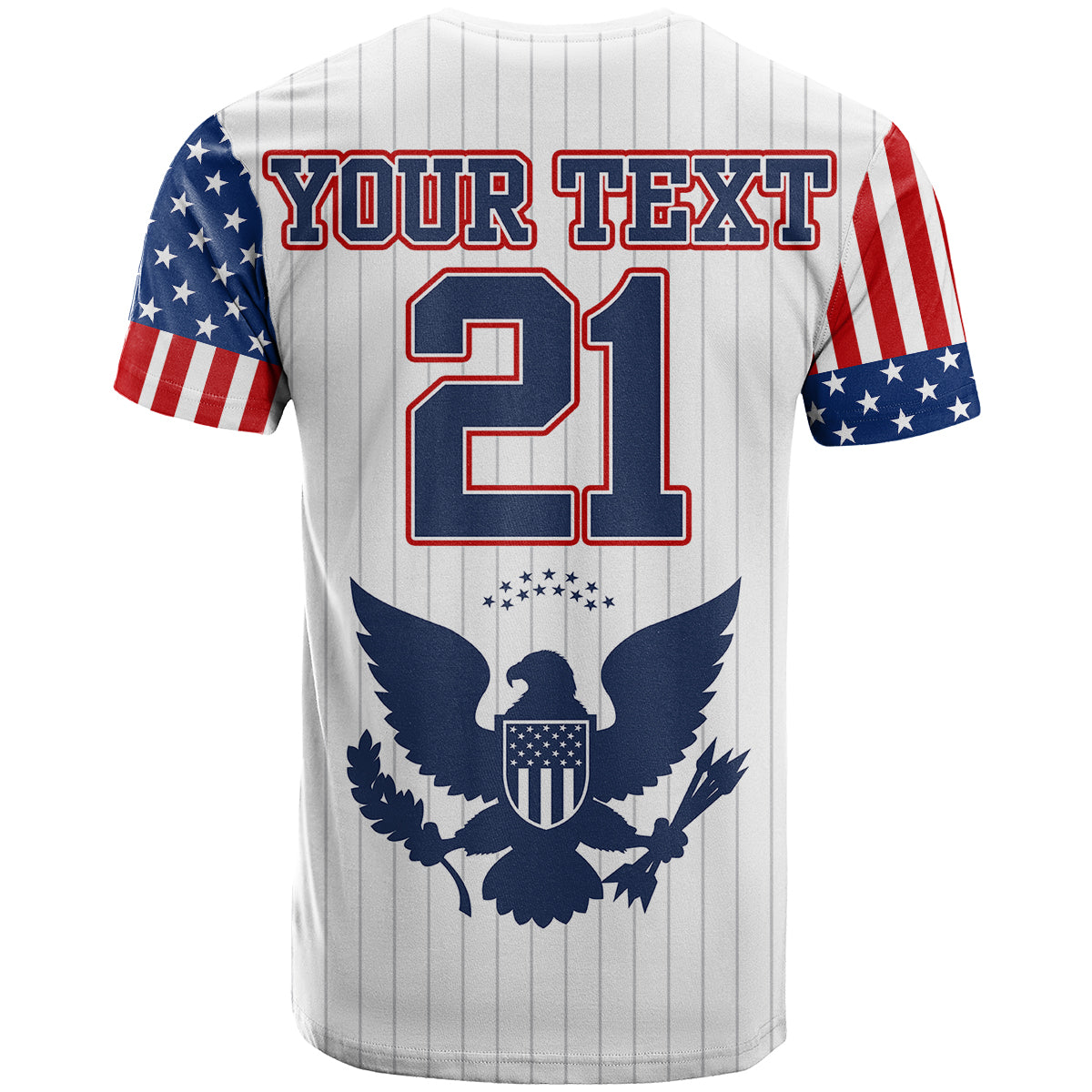 Custom United States 2023 Baseball Classic Uniform USA Flag T Shirt - Wonder Print Shop