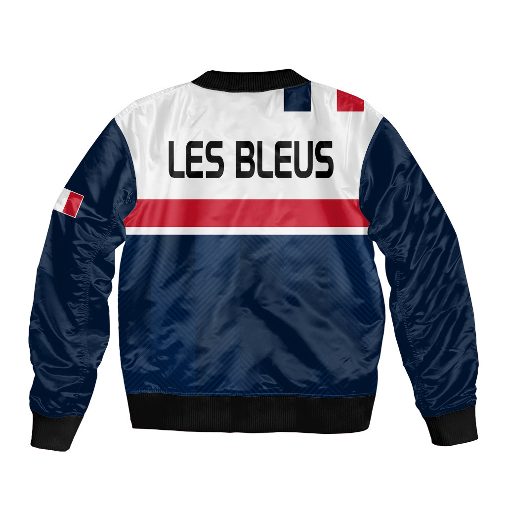 France Rugby 7s Le XV de France Bomber Jacket LT9 - Wonder Print Shop